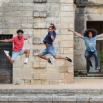 Shooting de la marque 100% Gaillard avec la compagnie de danse Koubi