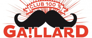 Visuel du club 100% Gaillard avec la moustache