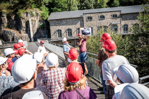Une visite guidée du Pays d'Art et d'Histoire au barrage du Saillant