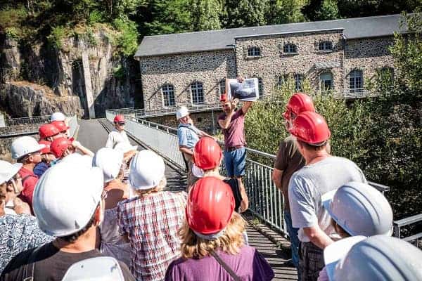 Une visite guidée du Pays d'Art et d'Histoire au barrage du Saillant