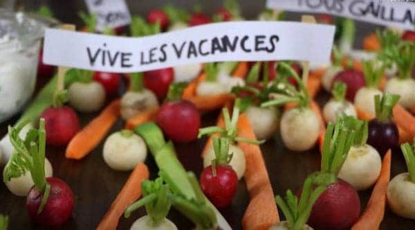 New vegetables on parade on 1 May
