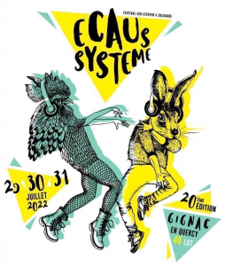 Affiche officielle du festival Ecaussystème