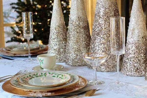 Feesttafel met bestek