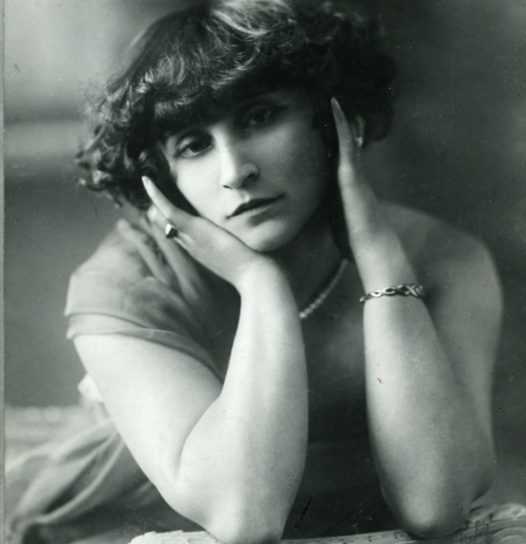 Portrait of the writer Colette