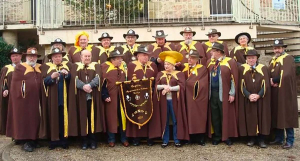 Photo de groupe de la confrérie mycologique