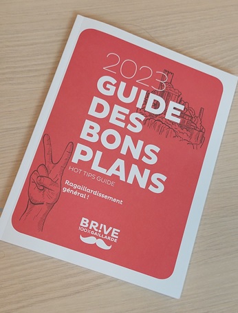 Couverture du nouveau guide des bons plans 2023