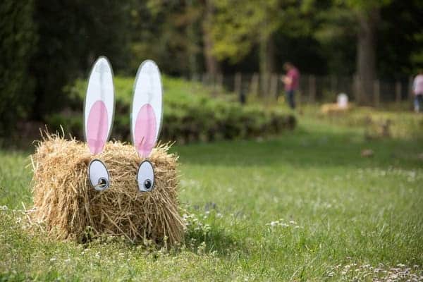 Decoración de Pascua en los Jardines de Colette