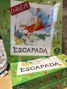 visuel du jeu de société Escapada, origine Corrèze