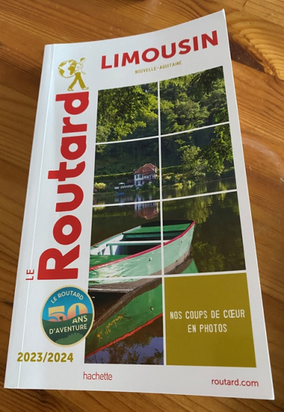 Photo of the cover of the new Routard Limousin 2023 guide