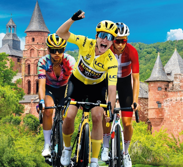Le tour de France femmes 2023 passera par Collonges-La-Rouge et St Robert.