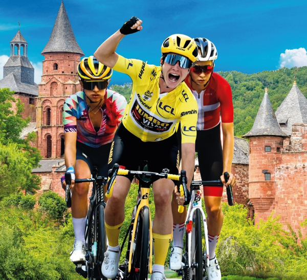 De Tour de France voor dames van 2023 gaat door Collonges-La-Rouge en St. Robert.