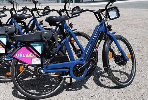 photo de velibeo, vélos en libre-service sur Brive la Gaillarde et son agglomération