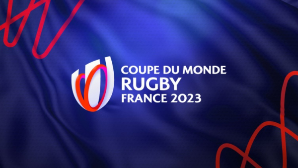 Visuel représentant la coupe du monde de rugby.