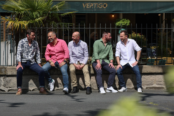 Brive ambassadors wearing shirts from the 100% Gaillard Boutique