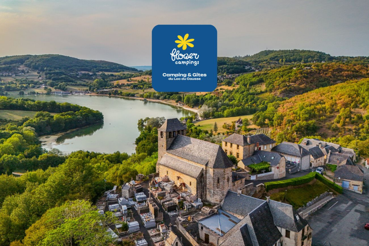 ©DR vua aérienne du Lac du Causse