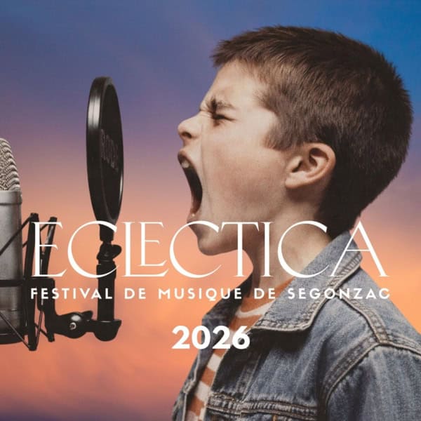 Visuel du Festival Eclectica de Segonzac en 2026