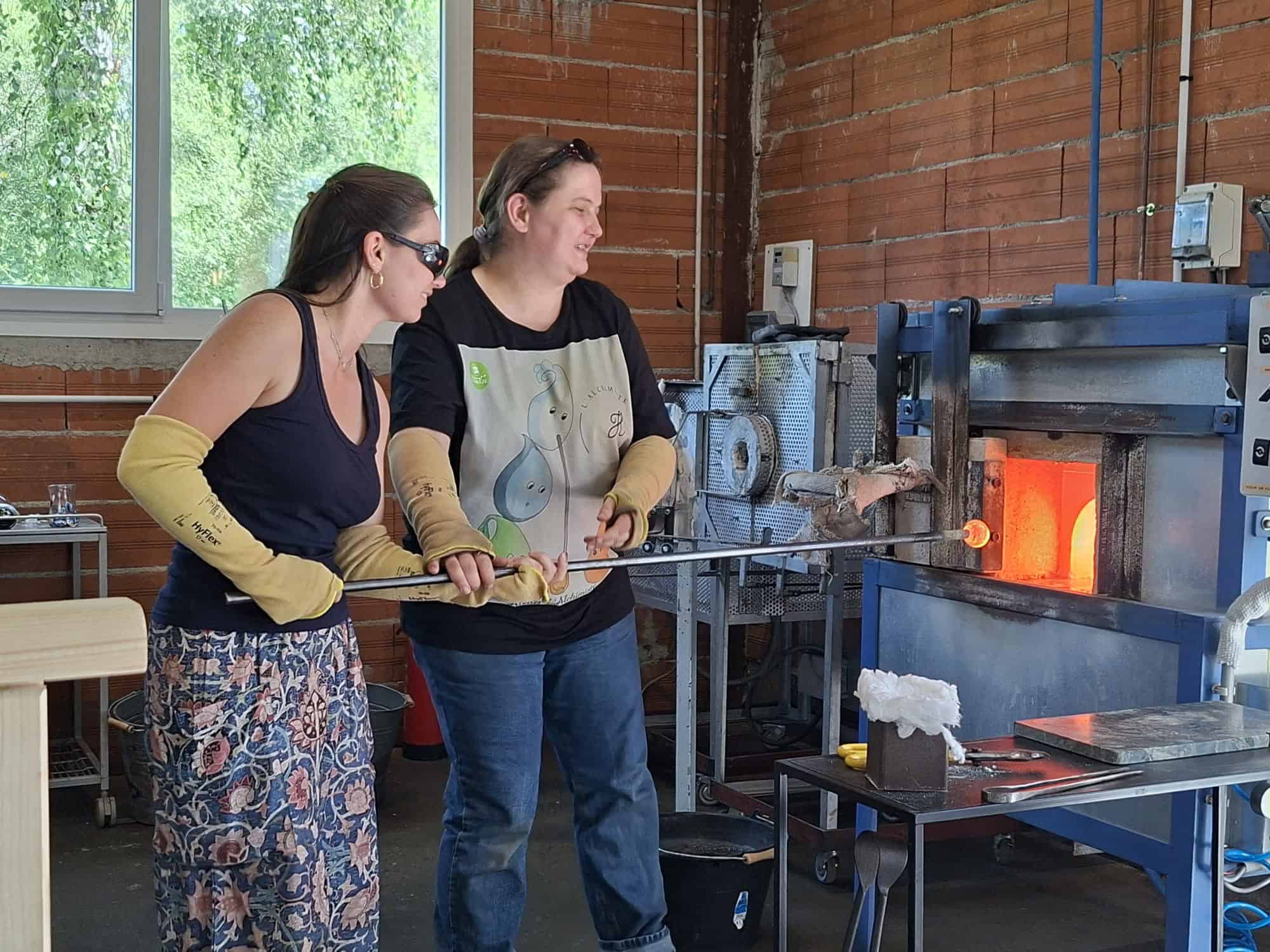 Initiation Soufflage de verre - Alchimiste Uzerche